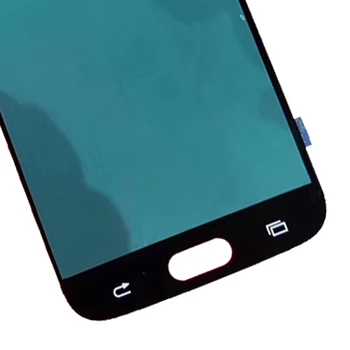 Patikrintas G920F LCD Samsung Galaxy S6 LCD Ekranas Jutiklinis Ekranas Su Rėmu Galaxy S6 G920 G920F LCD Remontas