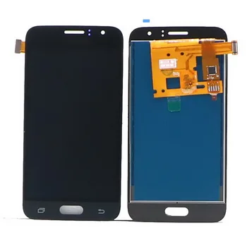 Patikrintas LCD Samsung Galaxy J1 2016 J120 J120F J120H J120M LCD Ekranas Jutiklinis Ekranas skaitmeninis keitiklis Asamblėjos + reguliuoti ryškumą