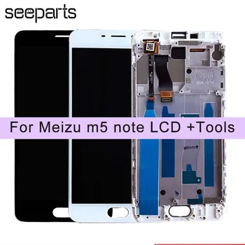 Patikrintas Meizu m5 pastaba M621Q M621M M621C M621H / Meilan 5 Pastaba LCD Ekranas + Touch Ekranas skaitmeninis keitiklis Asamblėjos Pakeitimo