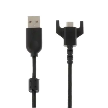 Patvarus USB Įkrovimo Kabelis Pelės Kabelio Laidą 