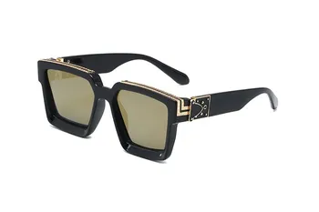 Pawes 2020 Blizga Aukso Aukštos kokybės Dizaineris Padengti Viršų Akiniai Retro Vyrų akiniai nuo saulės moterims saulės akiniai 96006