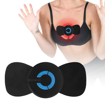 Pažangi EMS Breast Enhancer Elektros Impulsų Krūtinės Massager Dažnio Vibracijos Liemenėlė Stiprintuvas Augimo Stimuliatorius Lipdukai
