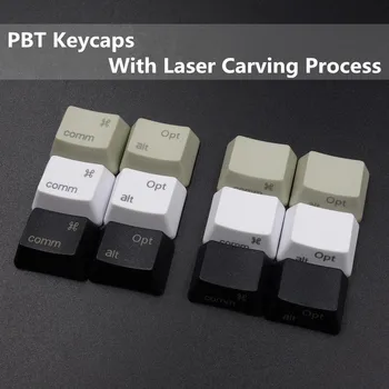 PBT keycaps Commond Ir Pasirinkimo Klavišus Cherry MX Raktų Dangteliai, MX Jungikliai Mechaninė Žaidimų Klaviatūra