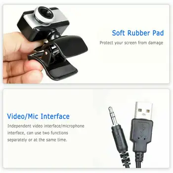 PC Nešiojamas, Nešiojamieji Kamera, USB Kamera Su Mikrofonu Karšto Pardavimo Web Kamera 