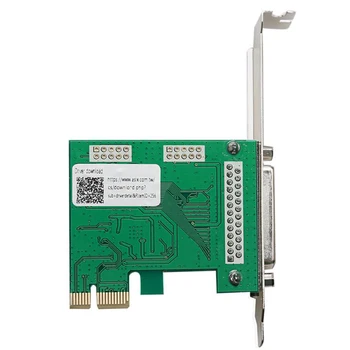 PCI-E Išplėtimo 9Pin Riser card 25Pin Lygiagrečiai uosto kortelę Spausdintuvo jungtis Valdiklio Korteles ASIX/AX99100-1P chipset su adapteriu