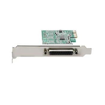 PCI-E Išplėtimo 9Pin Riser card 25Pin Lygiagrečiai uosto kortelę Spausdintuvo jungtis Valdiklio Korteles ASIX/AX99100-1P chipset su adapteriu