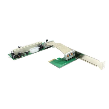 PCI-E PCI Express PCI Adapteris Lankstus Kabelis Mini PCIE 1x iki 16x Juostelės Riser Card Extender Bitcoin Miner