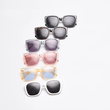 Peekaboo juodas kvadratas akiniai nuo saulės moterims poliarizuota rausva pilka male dideli saulės akiniai moterų negabaritinių ponios vasaros stiliaus uv400