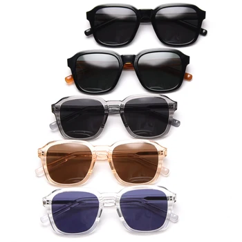 Peekaboo TR90 aikštėje rėmo akiniai nuo saulės vyrams poliarizuota acetatas vairavimo vyras saulės akiniai moterų uv400 žalia ruda 2021 m. vasaros