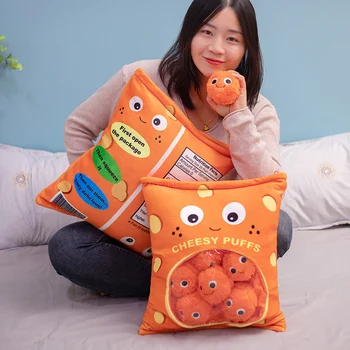 Peluche Didelis krepšys sluoksniuotos pliušiniai žaislai juguetes pagalvės komforto, kūdikių žaislai, ragdol namų dekoro pagalvę gulėti ant sofos pagalvę cush