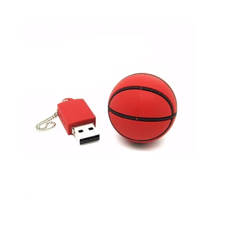 Pendrive krepšinio/futbolo usb flash drive 4GB 8GB 16GB 32GB 64GB mielas futbolo/teniso memory stick kūrybos dovana pen ratai