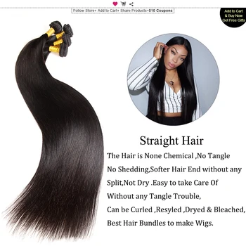 Peru Tiesūs Plaukai Ryšulius Su Uždarymo 30 colių Ryšulius Su Uždarymo Mi Lisa Remy Human Hair 4x4 Nėrinių Uždarymas Su 3 Paketais