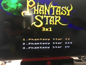 PHANTASY STAR 3 in 1 Žaidimas Kasetė 16 bitų MD Žaidimo Kortelės Su Mažmeninės Langelyje Sega Mega Drive Genesis (Galite baterijos išsaugojimas.)