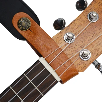 PICKPAL akustine gitara / elektrine gitara, gitaros kaklo odos su gitara dirželis fortepijonas galvos užraktas styginių gitaros priedai