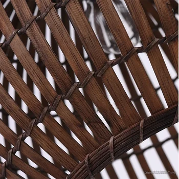 Pietryčių Azijos Bambuko Žibintų Paukščių Narvas, Lempos Gyvenimo Valgomasis Pakabukas Šviesos Namų Dekoro Sferiniai Kabo Žibintai LED Šviestuvas