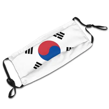 Pietų Korėjos Vėliavos Kaukė Unisex Ne Vienkartinių Anti Migla apsauga nuo dulkių Apsauga Respiratorių su Filtrais