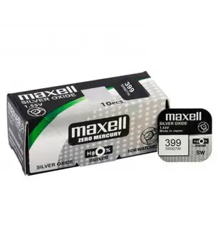 Pilas de boton Maxell bateria originalus Oxido de Plata SR927W 1.55 V lizdinės plokštelės 10X Nds