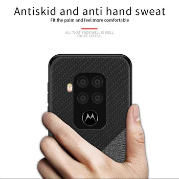 PINWUYO Atveju, Motorola Moto Vieną Zoom Odinis Telefono dėklas, Skirtas Motorola Moto P50 Pastaba Minkštas Kraštas KOMPIUTERIO Kietąjį Apsaugine danga Atveju