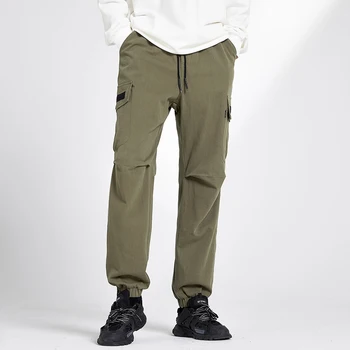 Pioneer Stovyklos, Žiemos Krovinių Kelnės Medvilnės Streetwear Slim Atsitiktinis Kelnės Vyrams Sweatpants XXS002231