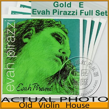 Pirastro Aukso E Evah Pirazzi smuiko stygos (419521), pilnas komplektas,pagaminta Vokietijoje,Karšto parduoti