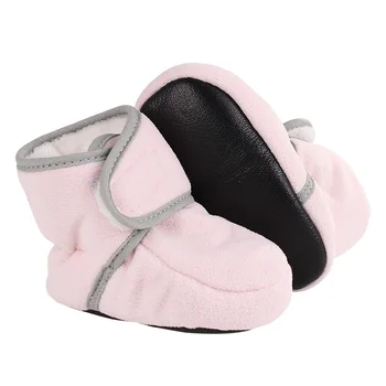 Pirmasis kūdikių Vaikštynės batus, unisex zapatos de bebe medvilnės 6 12 18 mėnesių bebek ayakkabi rožinė naujagimį berniuką bateliai mergaitėms chaussure