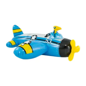 Plaukti Lėktuvo Patvarus Pripučiami Ride-on Squirter Naikintuvas Vandens Žaislas, Skirtas Vaikams nuo 3 Metų amžiaus