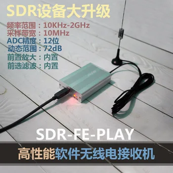 Plačiajuostės Visiškai Matomas 12bit SDR Imtuvas SDRPLAY RSP1 RSP2 RTL-SDR HackRF Atnaujinti AM FM HF SSB CW imtuvą Full band KUMPIS Radijo