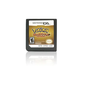 Pokemon Serijos Diamond HeartGold Platinum Pearl SoulSilver DS Žaidimo Kasetė Konsolės Kortelę anglų Kalba, DS, 3DS 2DS