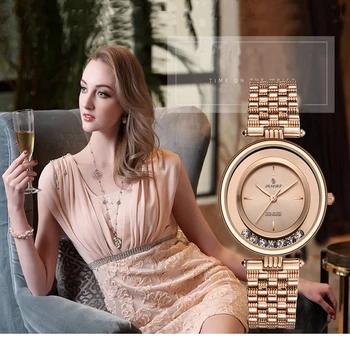 Ponios nerūdijančio žiūrėti mados reloj hombre apyrankės moterims Kvarco prabangų laikrodį moterims žiūrėti relogio feminino Reloj mujer