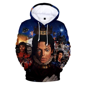 Populiarus vyrų/moterų/vaikų Mados Hip-Hop ' as Michael Jackson 3D hoodies Vyrų megztinis Palaidinukė Michael Jackson vaikai Hoodies viršūnės