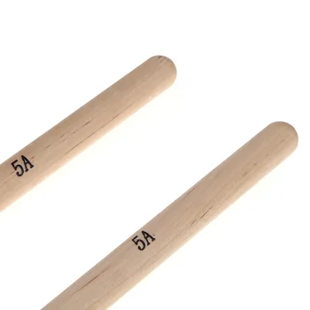 Pora 5A Drumstick Klevo Medienos Blauzdelės Lazdelės Būgno Nustatytas Lengvas Profesionalus Instrumentų Priedai