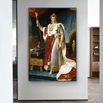 Portretas Napoleonas Europos Audito Naftos Paveikslų Spausdinimas Ant Drobės Meno Plakatų, piešinių Ir Spaudinių Klasikinio Napoleonas Meno Nuotraukas Cuadro