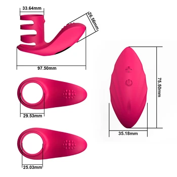 Porų gaidys žiedas užraktas bauda žiedas vyrų su USB įkrovimo silikono belaidžio kontrolės klitorio vibracijos žiedą penio žiedas sekso žaislai