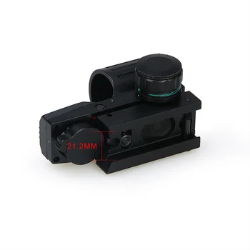 PPT Taktinis airsoft priedus optika red dot akyse 4 Tinklelis Mini red Dot taikymo Sritis optinis striukės Medžioklei taikymo Sritis GZ2-0099