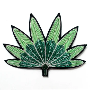Prancūzų dizaino rankų darbo Indijos Šilko Siuvinėjimas, Papuošalai Paprasta corsage ženklelis Augalų Įdomus Sagė Moterų pin priedai