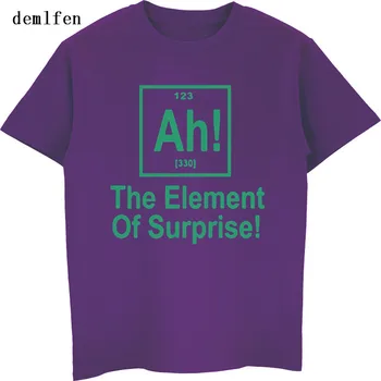 Prekės Vyrų T-shirt Naujų staigmenų Periodinės Lentelės Geek Mokslo Marškinėliai Vyrams Juokinga trumpomis Rankovėmis T-shirt Cool Tees