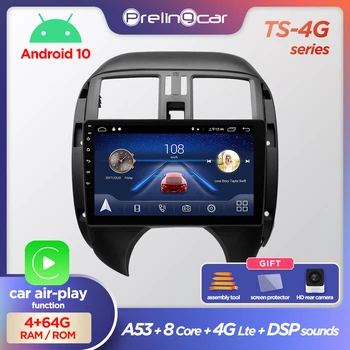 Prelingcar Saulėta Atvirkščiai 2011-2013 Automobilio Radijo Multimedia Vaizdo Grotuvas, Navigacija, GPS Android 10.0 DSP