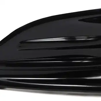 Priekiniai Rūko Žibintas & Dangtelio komplektas Ford for Fiesta 2013 M. m. m. 2016 m. 2017 Foglight Rėmas Su Lemputė Blizgesio Juoda Optikos Grotelių Apdaila