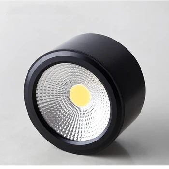 Pritemdomi paviršiaus sumontuoti LED 3W 5W 7W 12W LED šviesos virtuvė ir vonios kambarys pritemdomi LED, COB