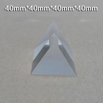 Prizmė Lygiašonis Teisę Trikampio Optinis Stiklas, Atspindintis Prizmę 40*40*40*40*40*40 Mm Šviesos Eksperimentinės Refrakcijos