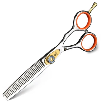 Profesinės Japonijos 440C plieno plaukų žirklės 6 colių pjovimo žirklės ir retinimo žirklės ir skustuvų rinkinį, kirpyklų įrankiai