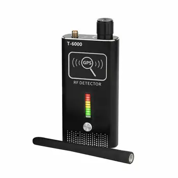 Professional versija T6000 Anti-Spy GPS Signalo Objektyvas RF Tracker vaizdo Kameros GSM ŠNIPAS Detektorius Stabdžių Tiesus, Kameros Tracker Belaidžio Rasti