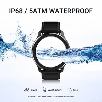 PT6 Smart Watch Vyrai Moterys IP68 Vandeniui Užsakymą surinkite Visas Jutiklinis Ekranas SmartWatch 