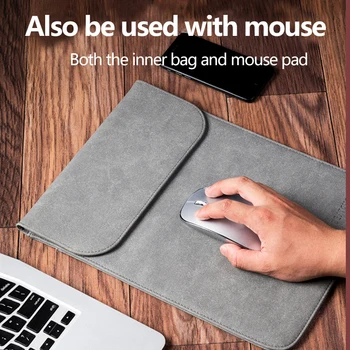 PU Laptop Sleeve for Huawei Matebook 13 2020 garbę Magicbook 14 X Pro D 15 Nešiojamojo kompiuterio Krepšys Case for Microsoft Surface pro 