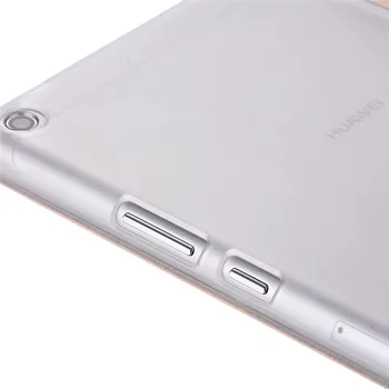 PU Odos Atveju Huawei MediaPad T3 8 8.0 KOB-L09/KOB-W09 8inch Planšetinio kompiuterio Dangtelis 