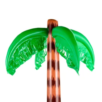 Puikus 1 vnt Pripučiami Susprogdinti Havajų Atogrąžų Palmių Žaislas Beach Baseinas Balionas Žaislas Prekių Pripučiami Kokoso palmių Žaislas