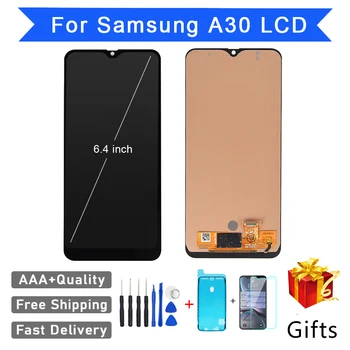 Puikus Remontas AAA +++ Incell LCD Samsung A30 A305F A305A Ekrano Replacementa Asamblėjos skaitmeninis keitiklis Telefoną Touch Pantall