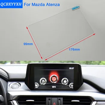QCBXYYXH Už Mazda 3 6 Axela Atenza Automobilių Stiliaus GPS Navigacijos Ekrano Stiklo Apsauginė Plėvelė prietaisų Skydelio Ekrano Apsauginės Plėvelės