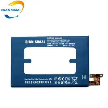 QiAN SiMAi Naujų BN07100 Baterija & Atsuktuvas Įrankiai HTC M7 802T 802W 801E 801S 801N 802D Mobiliuoju Telefonu +Stebėti Kodas