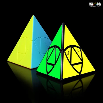 Qiyi MoFangGe DuoMo/DouMo Kubo Magic cube greitis cubo žaislai pradedantiesiems mokymo Švietimo Žaislai Vaikams Dėlionės